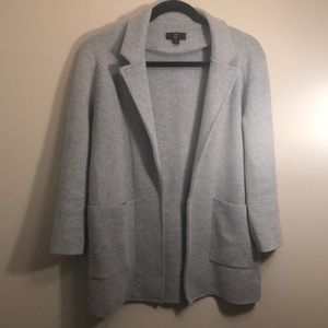 J. Crew Sophie Open-Front Sweater-Blazer
